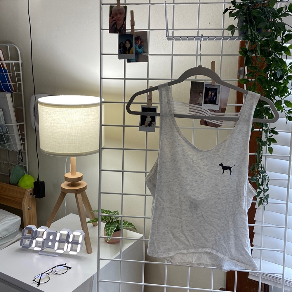 White Workout Tank Top
